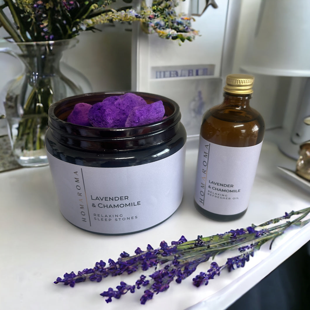 Lavender & Chamomile Mood Stones