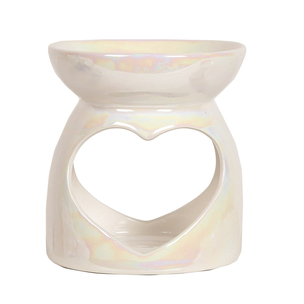 Wax Melt Burner - Lustre Heart Burner